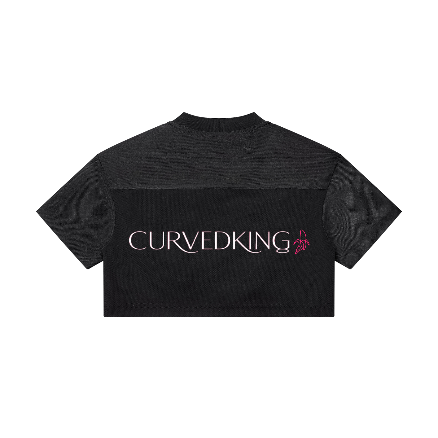 Women’s Cropped Paneled V-Neck Jersey