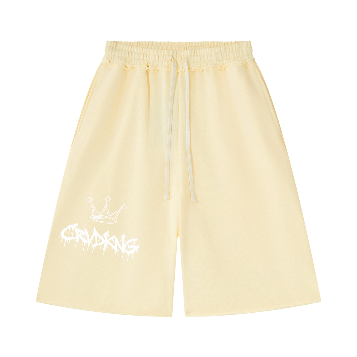 Unisex Heavyweight Raw Edge Shorts