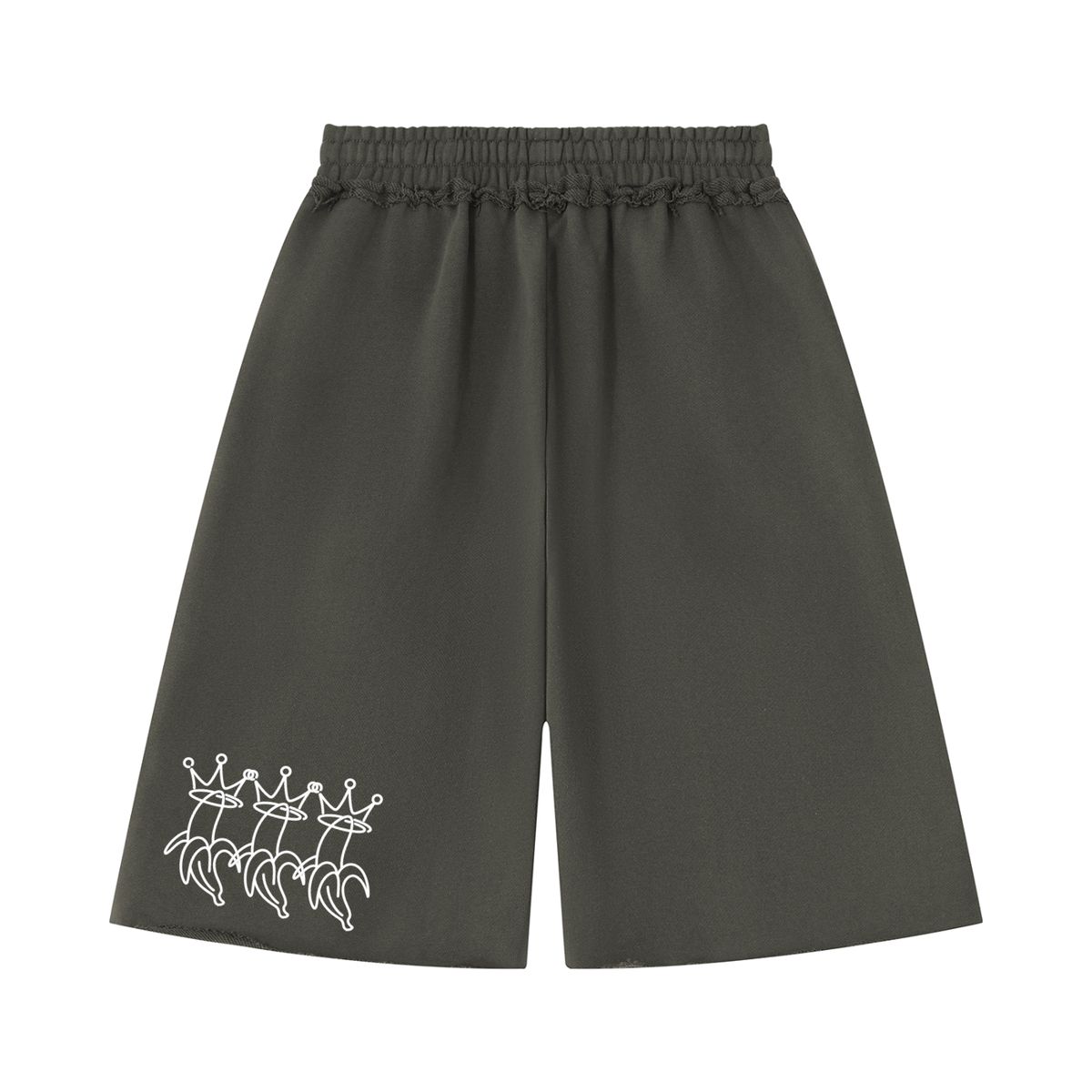 Unisex Heavyweight Raw Edge Shorts