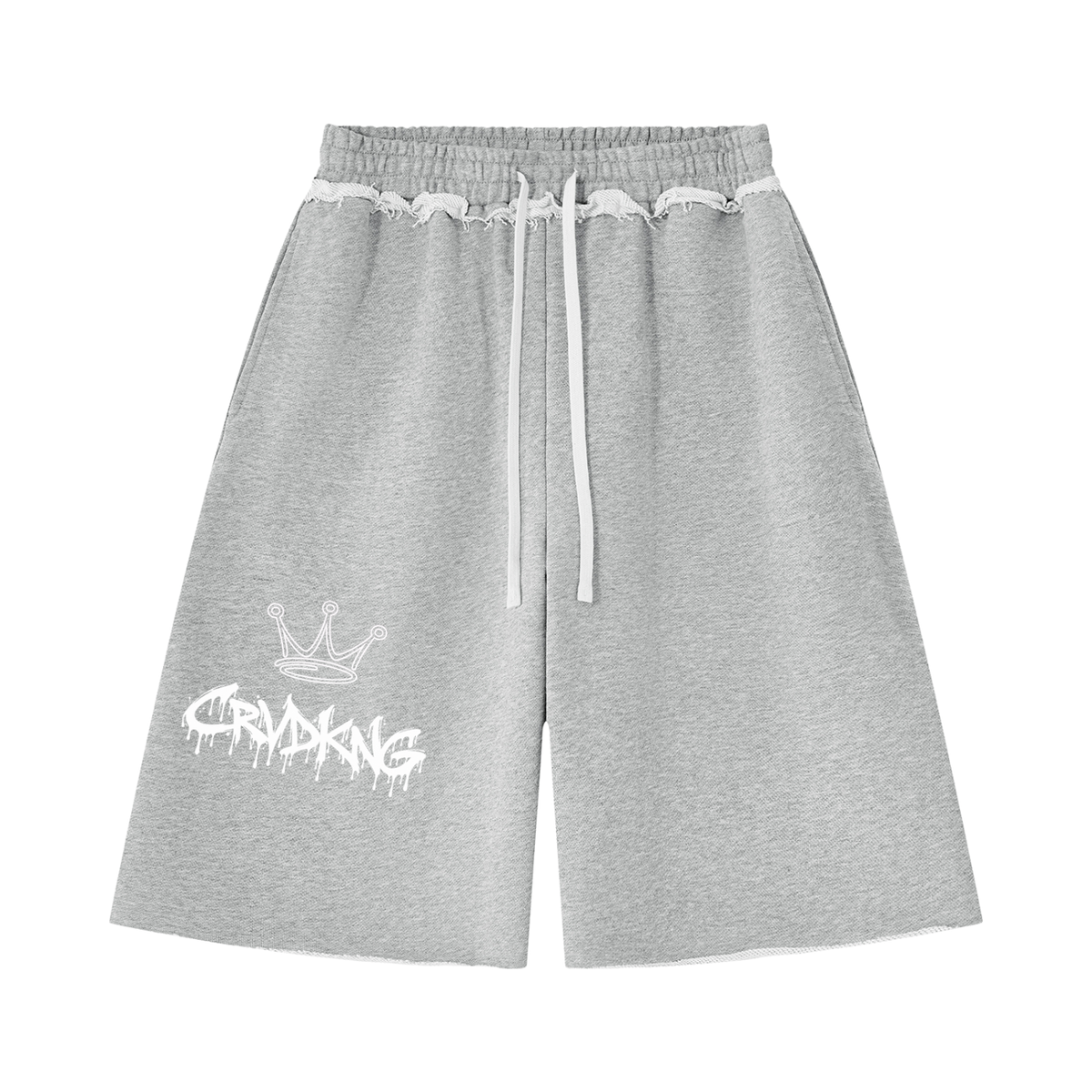 Unisex Heavyweight Raw Edge Shorts