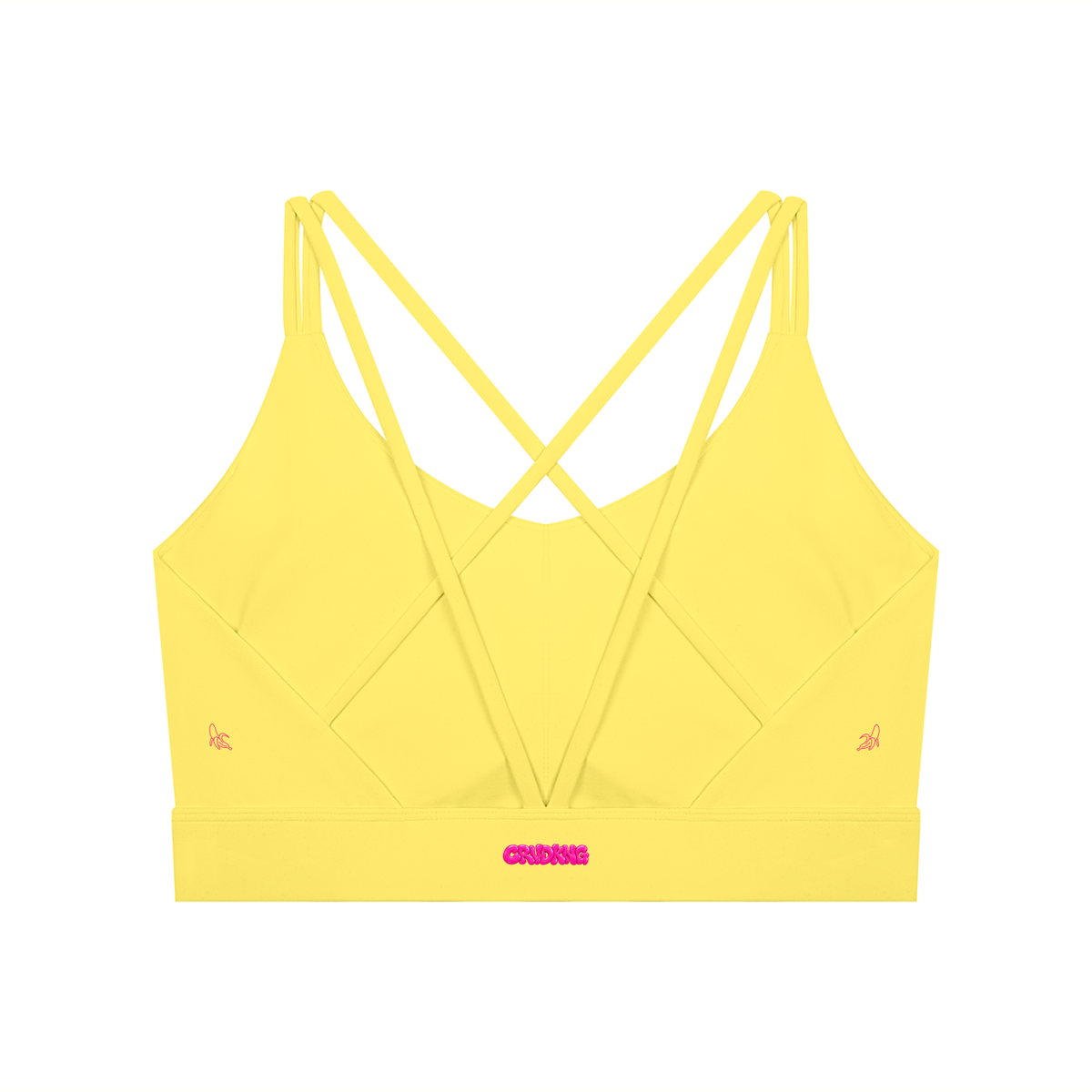 Women's Lycra Cropped Yoga Sport Bra