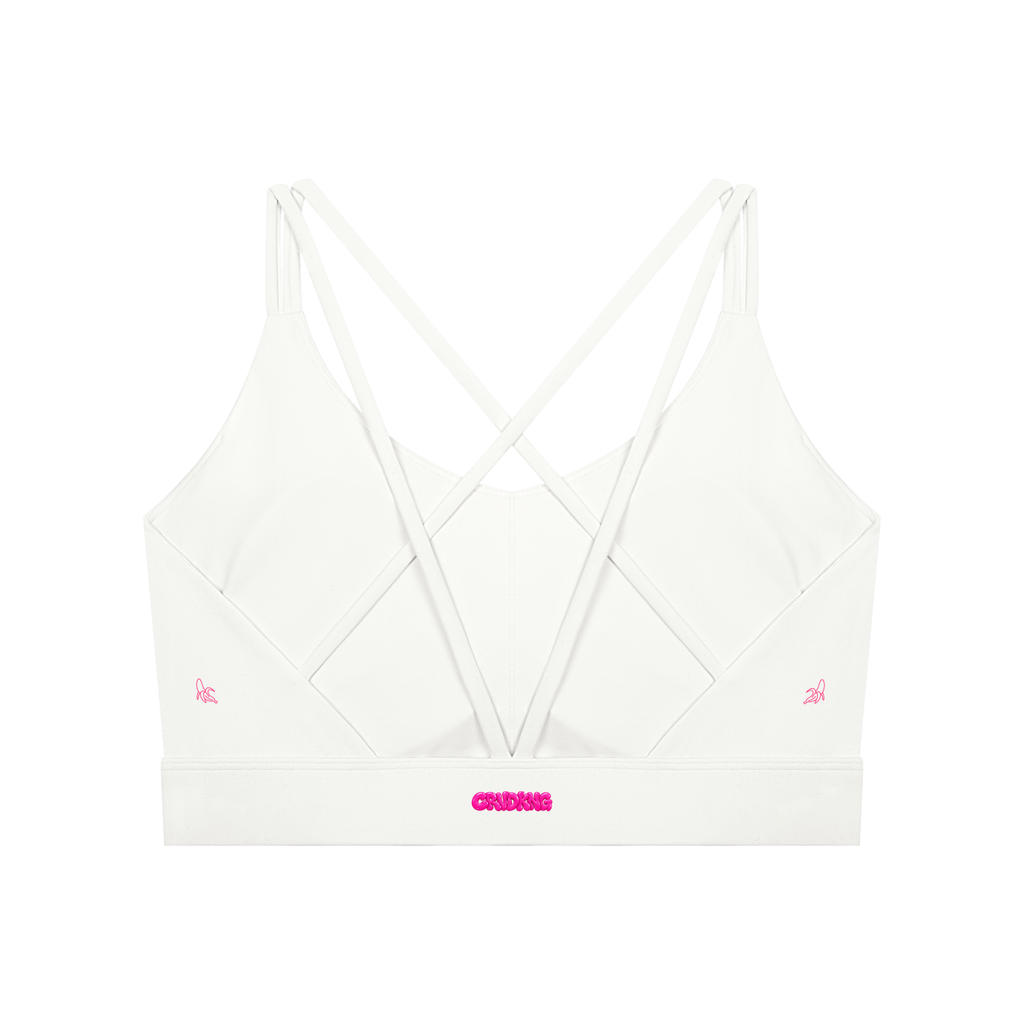 Women's Lycra Cropped Yoga Sport Bra