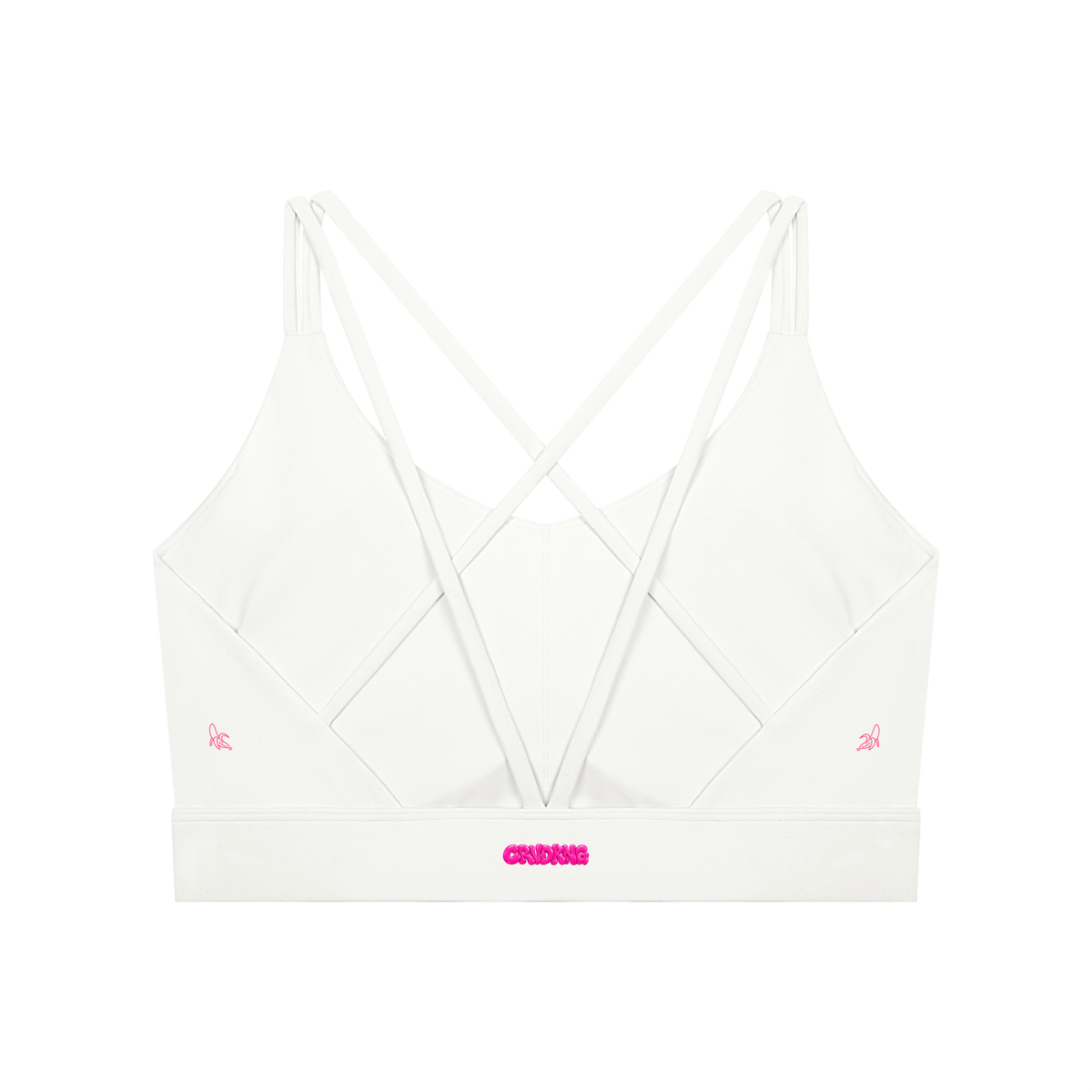 Women's Lycra Cropped Yoga Sport Bra