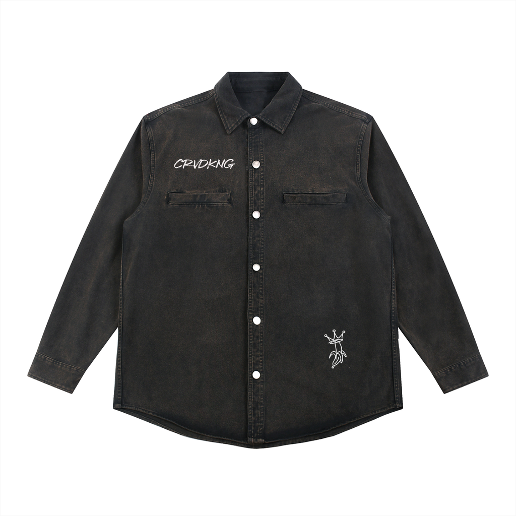 Denim Vintage Washed Heavyweight Jacket