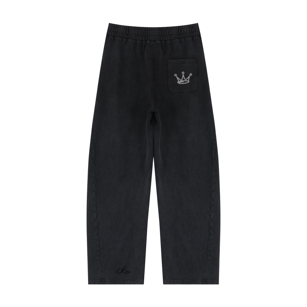 Unisex Mineral Wash Barrel Sweatpants