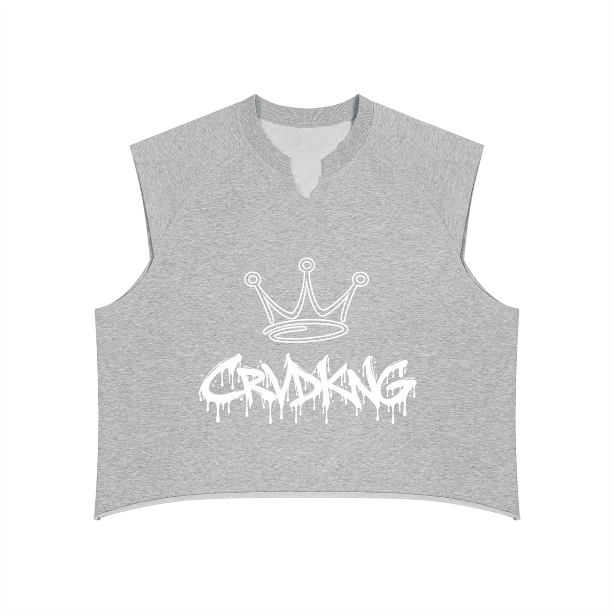 Men’s Boxy Raw Hem Tank Top