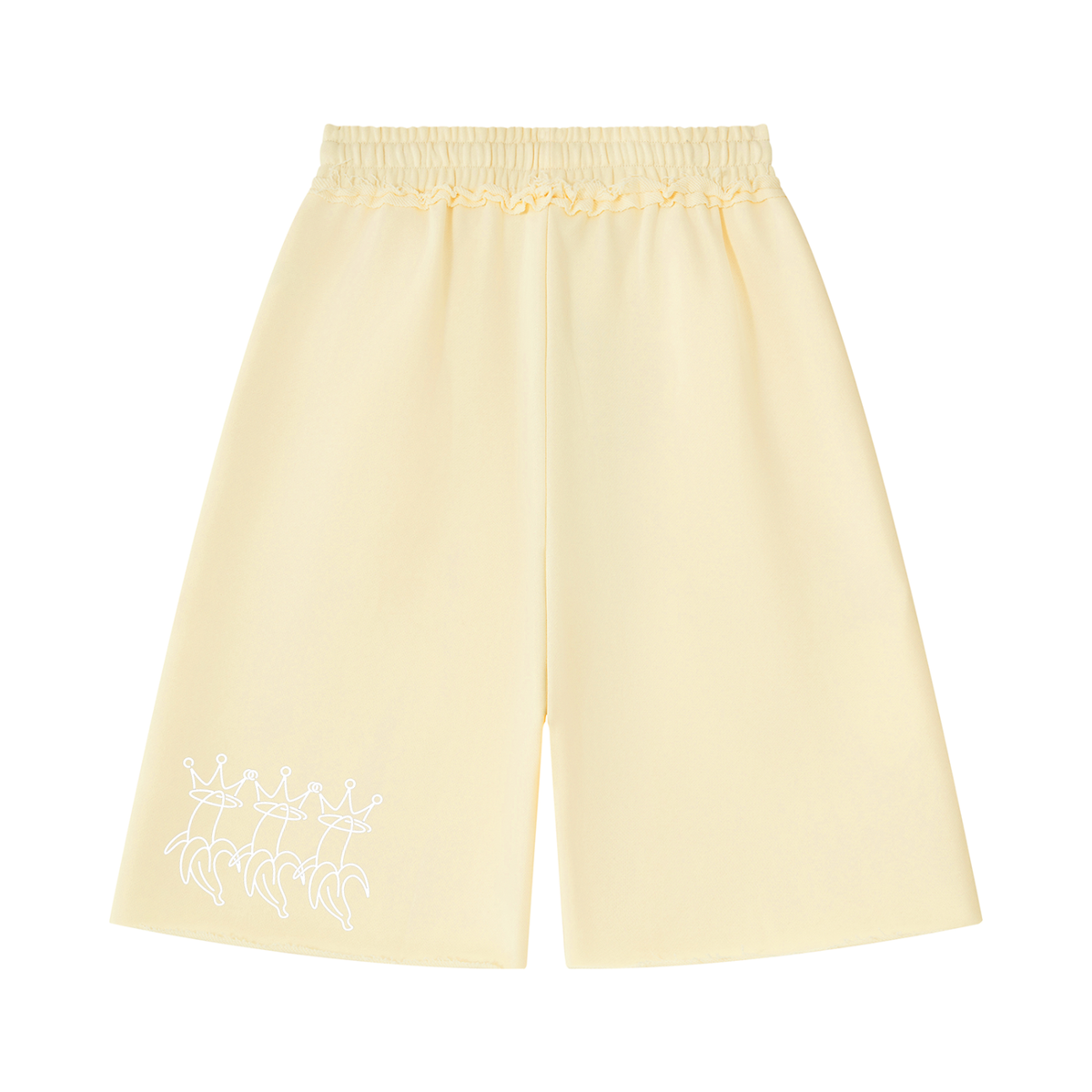 Unisex Heavyweight Raw Edge Shorts