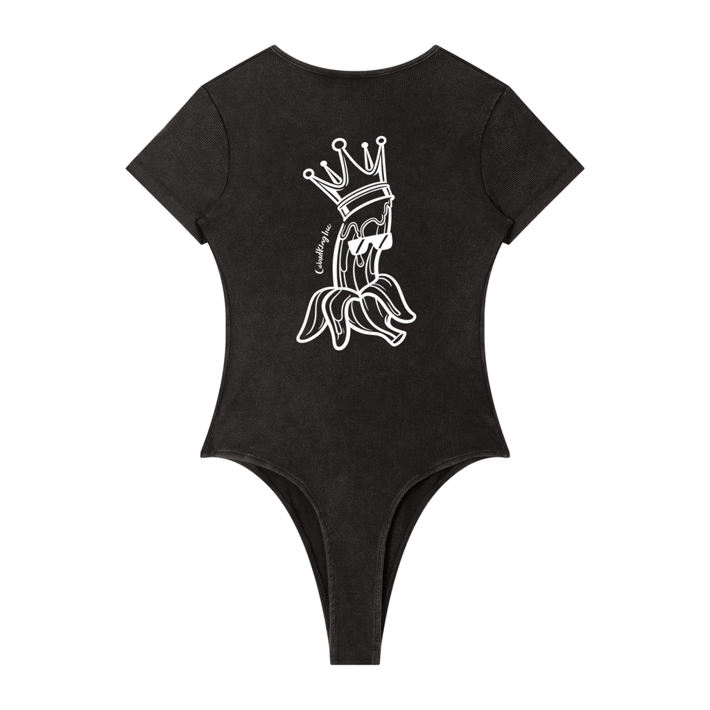 Women's Mineral Wash Crewneck Bodysuit