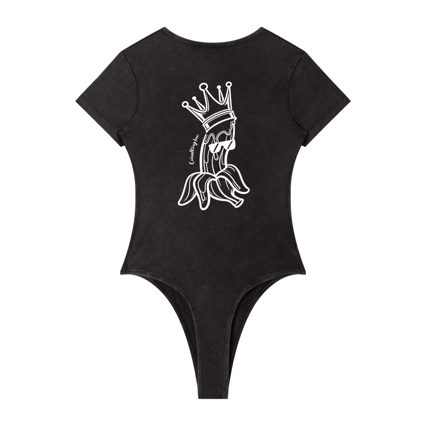 Women's Mineral Wash Crewneck Bodysuit