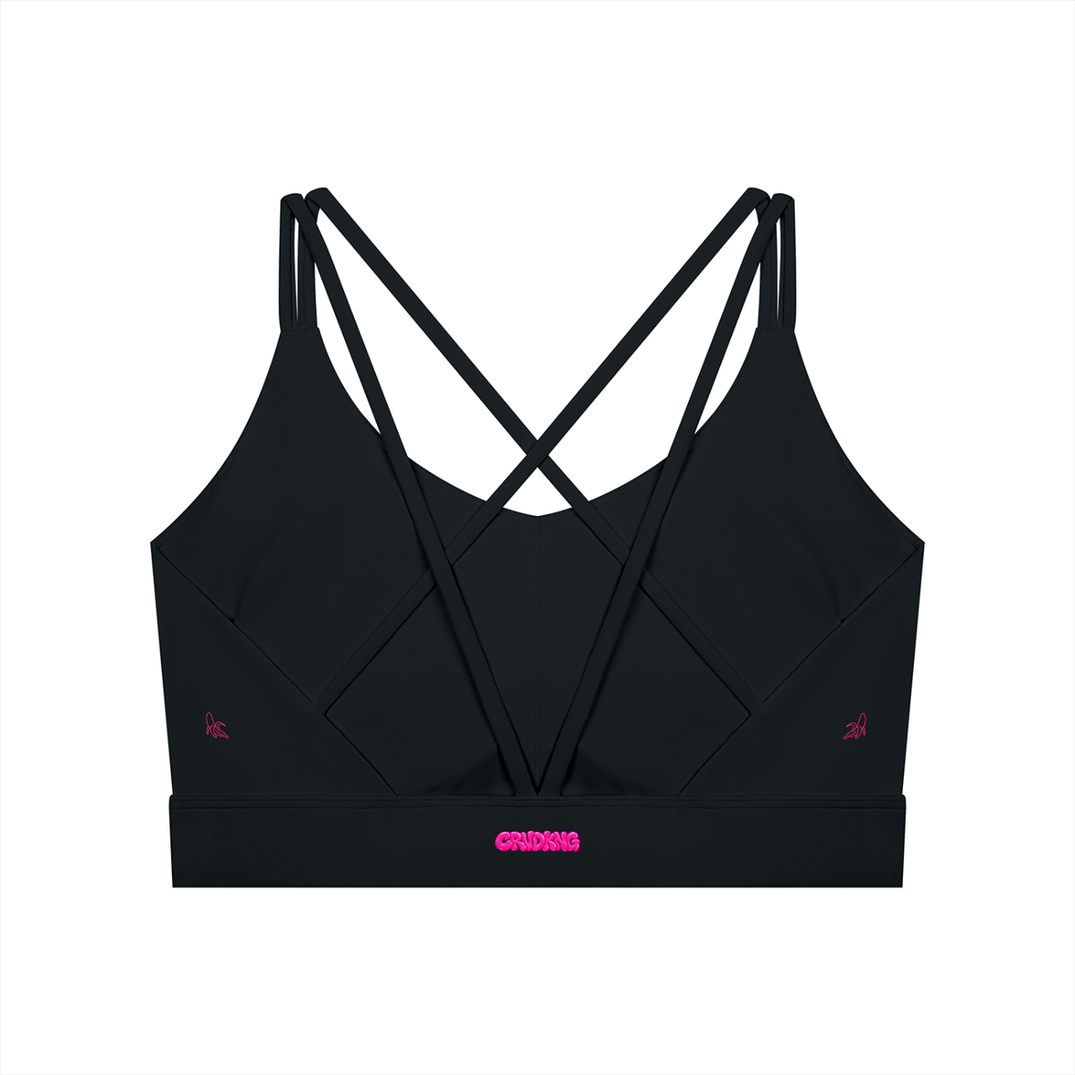 Women's Lycra Cropped Yoga Sport Bra