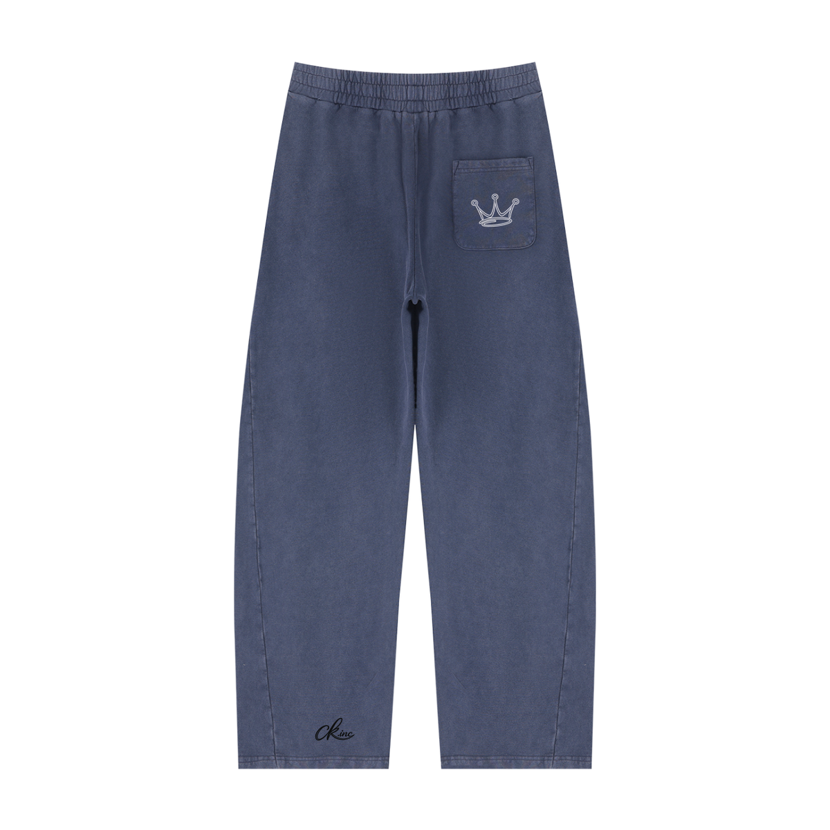Unisex Mineral Wash Barrel Sweatpants
