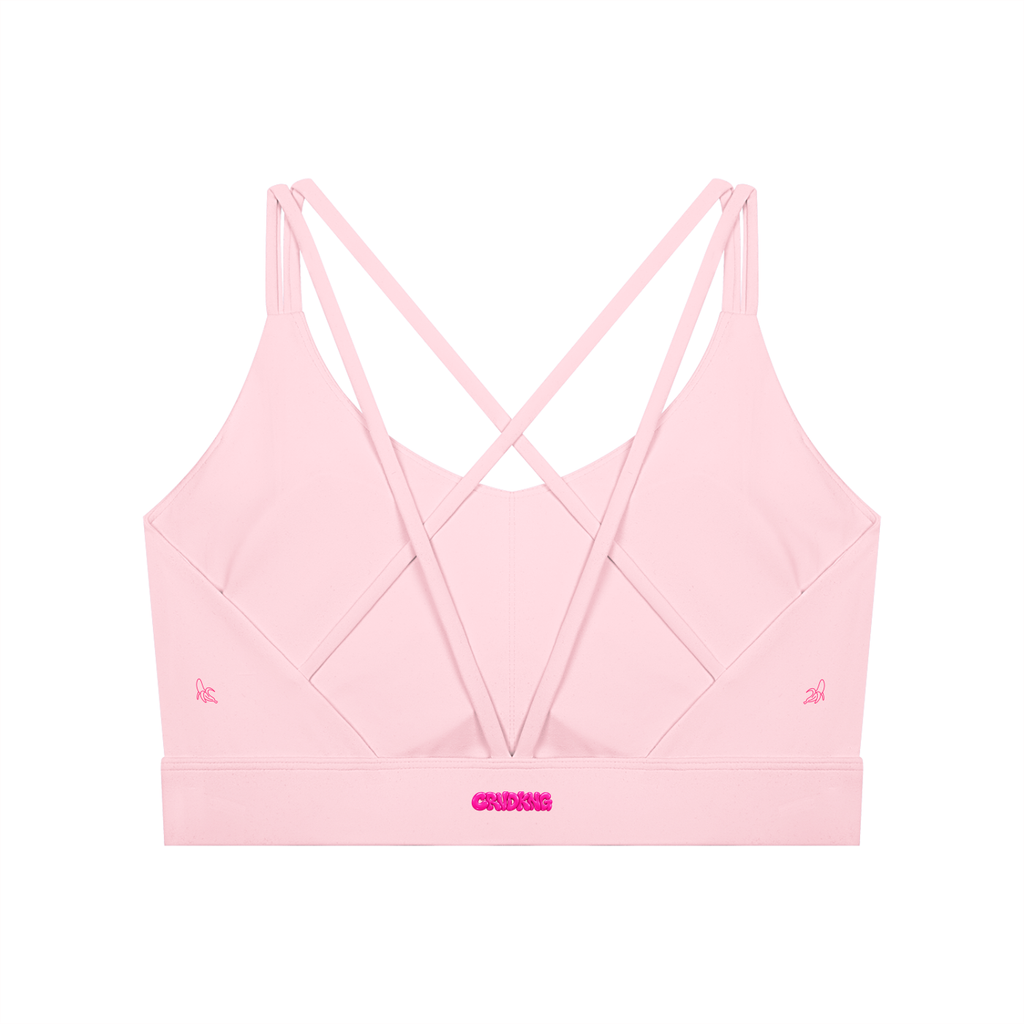 Women's Lycra Cropped Yoga Sport Bra
