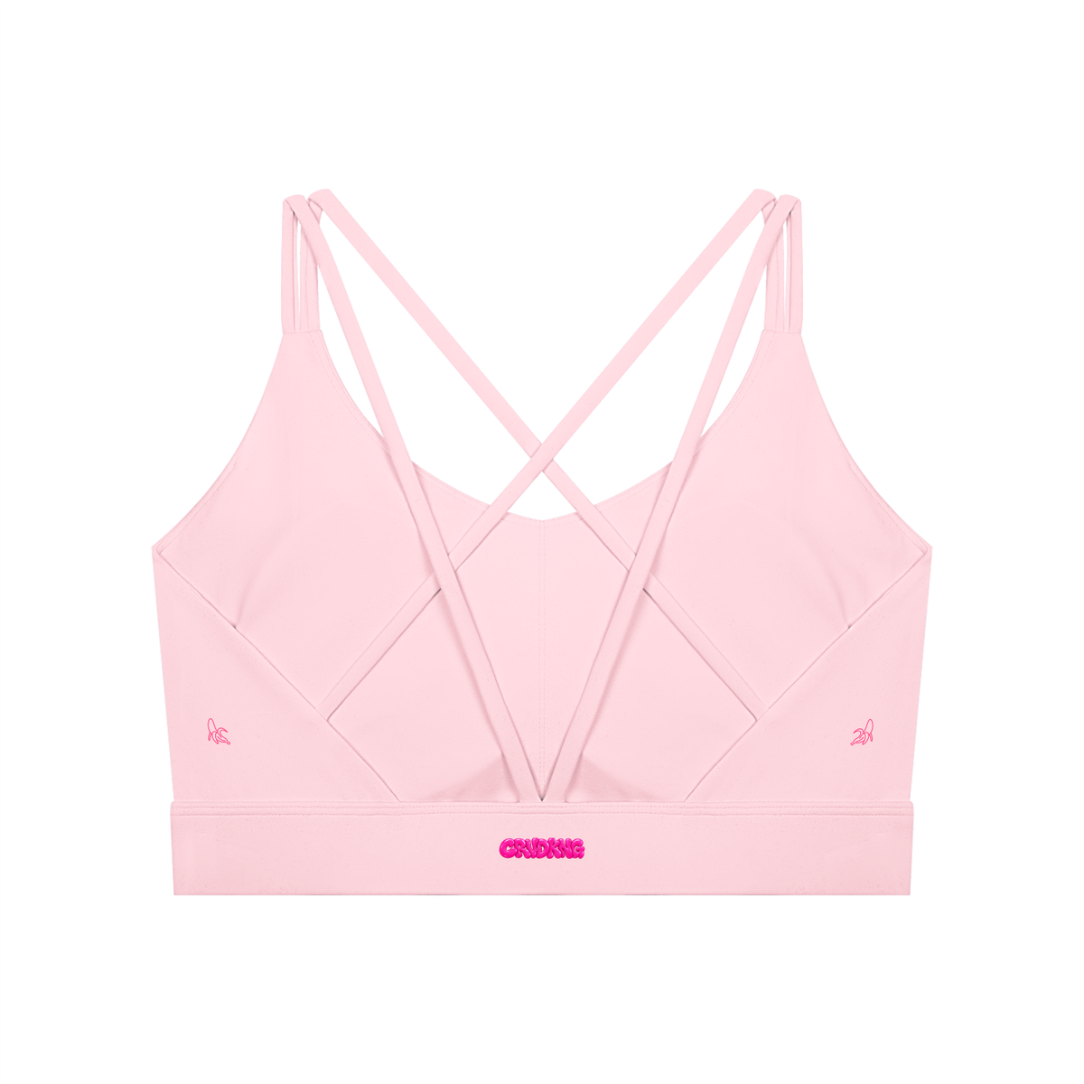Women's Lycra Cropped Yoga Sport Bra
