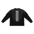 Sunfade Hand-Frayed Faux Two-Piece T-Shirt