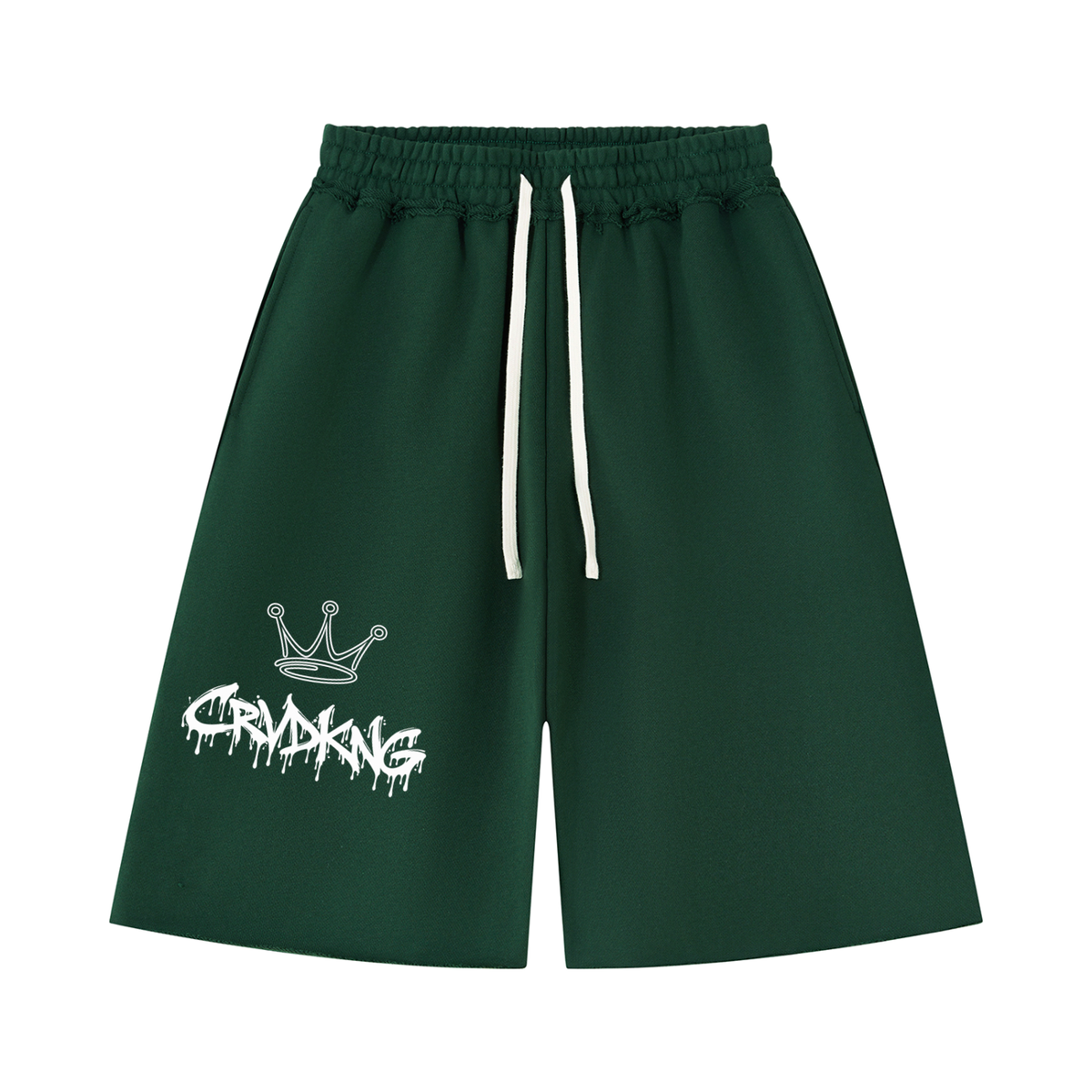 Unisex Heavyweight Raw Edge Shorts