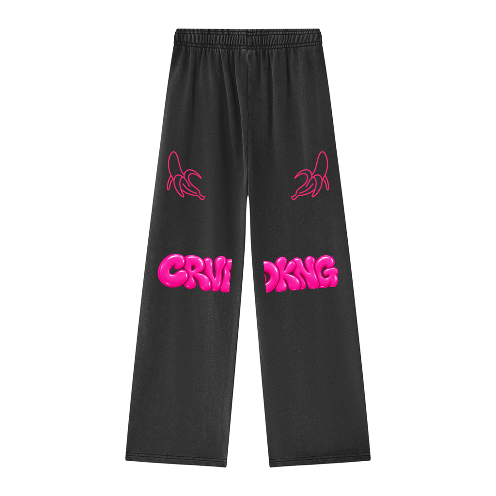 Women's Mineral Wash Straight Sweatpants