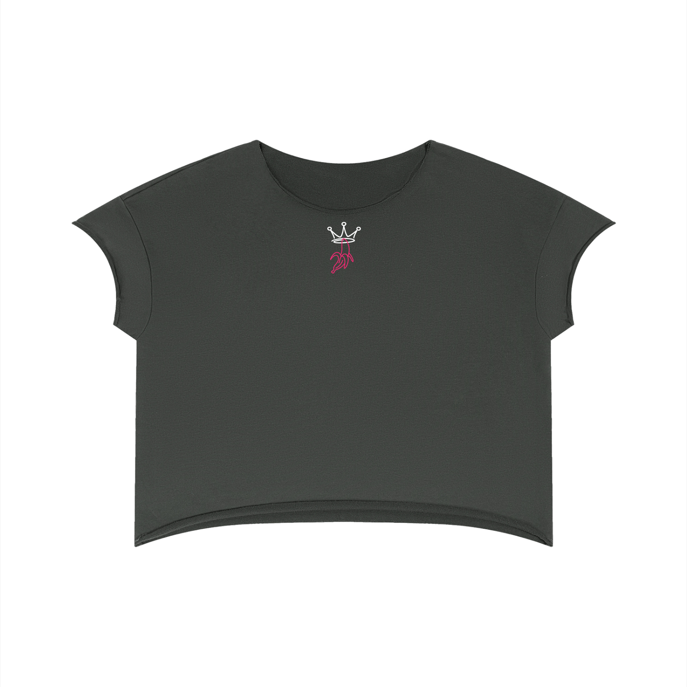 Unisex Heavyweight Boxy Raw Edge T-Shirt