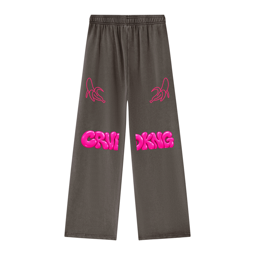 Women's Mineral Wash Straight Sweatpants