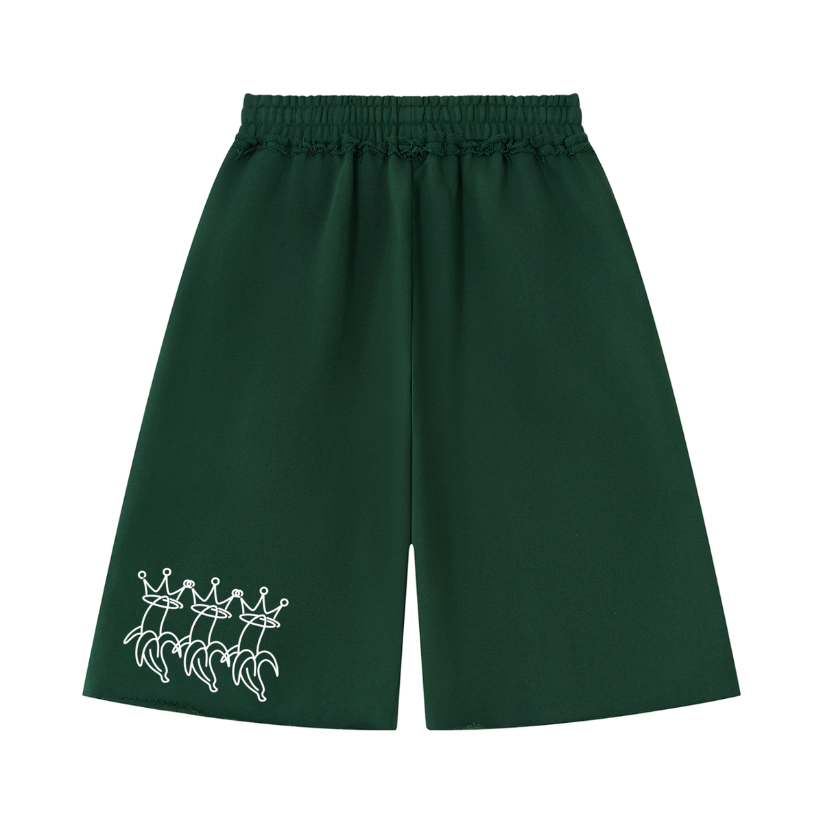 Unisex Heavyweight Raw Edge Shorts