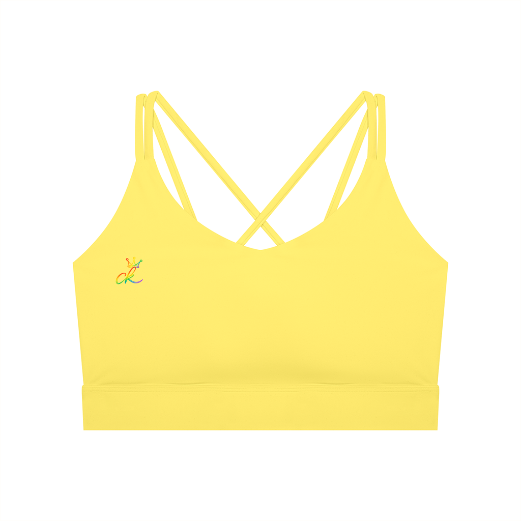 Women's Lycra Cropped Yoga Sport Bra