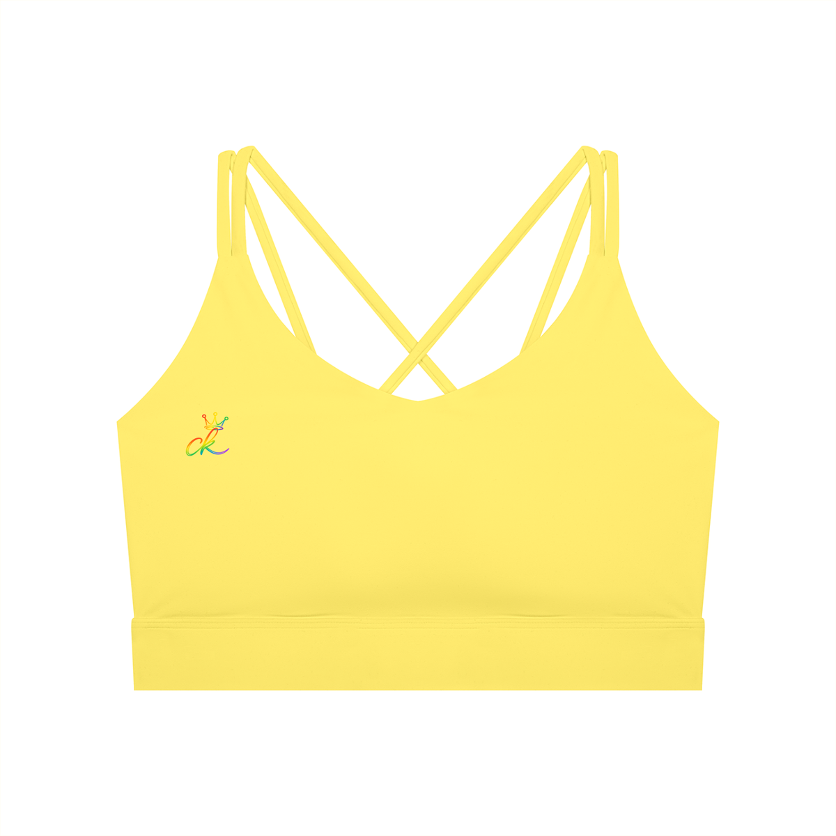 Women's Lycra Cropped Yoga Sport Bra