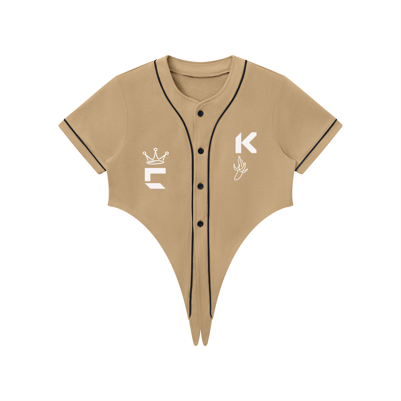 Women's Piping Baseball Jersey