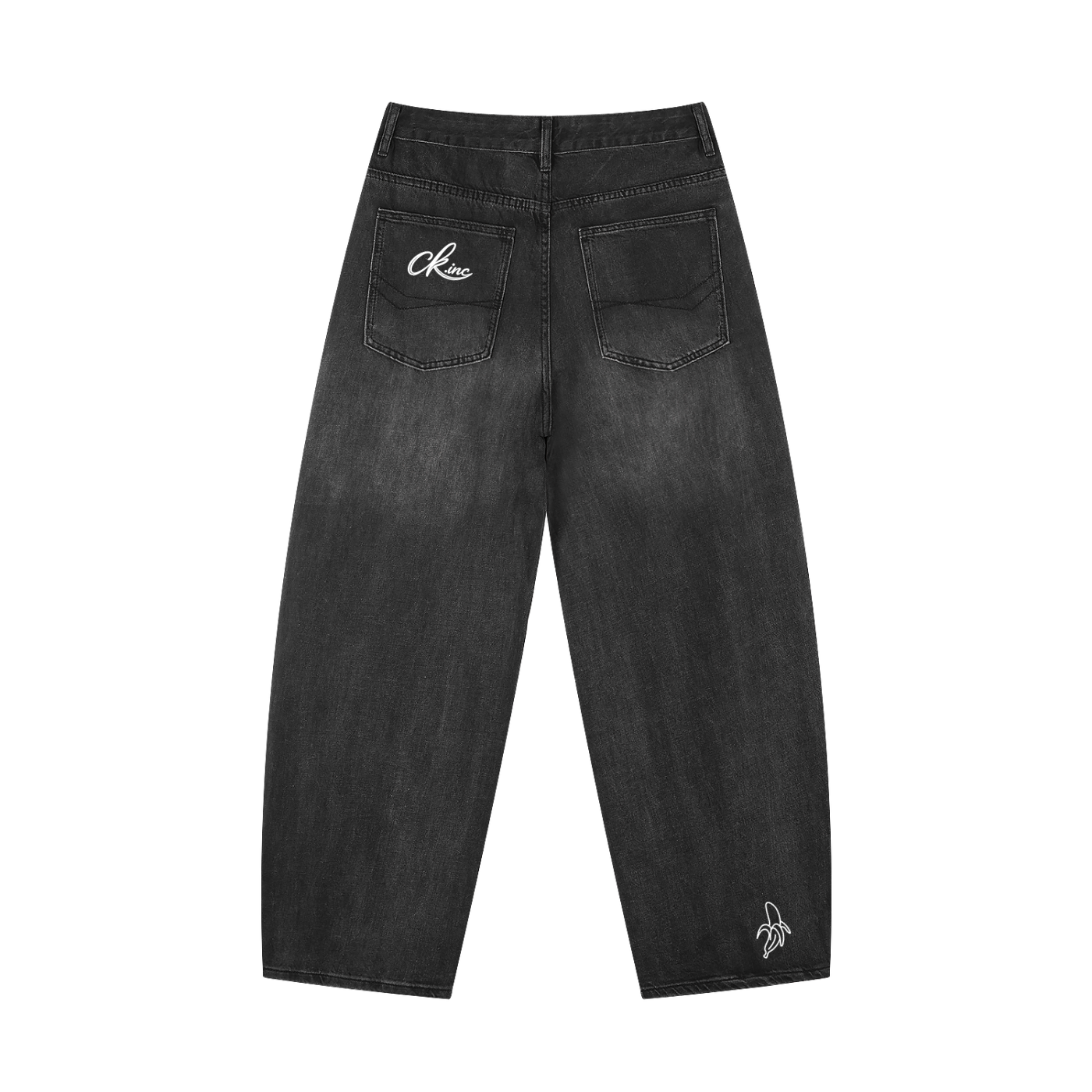 Men's Sunfade Vintage Wash Barrel Leg Jeans