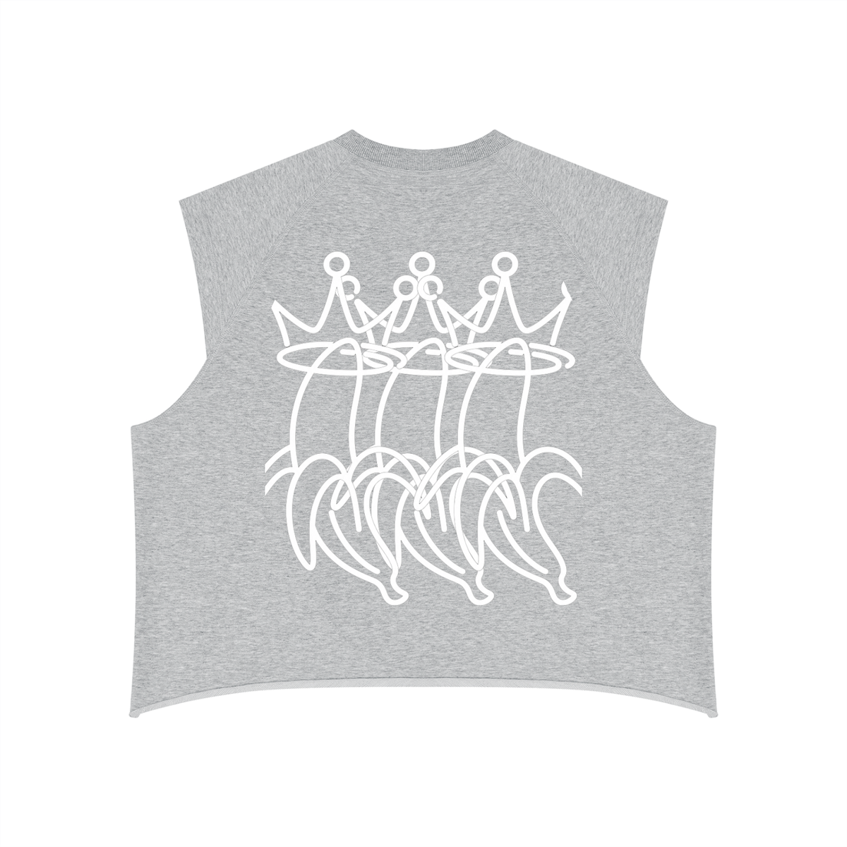 Men’s Boxy Raw Hem Tank Top